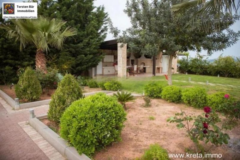 Athanatoi Kreta, Athanatoi, Luxusvilla Meer und Bergblick und Gästewohnung Haus kaufen